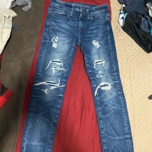 American eagle skinny jeans 28x30